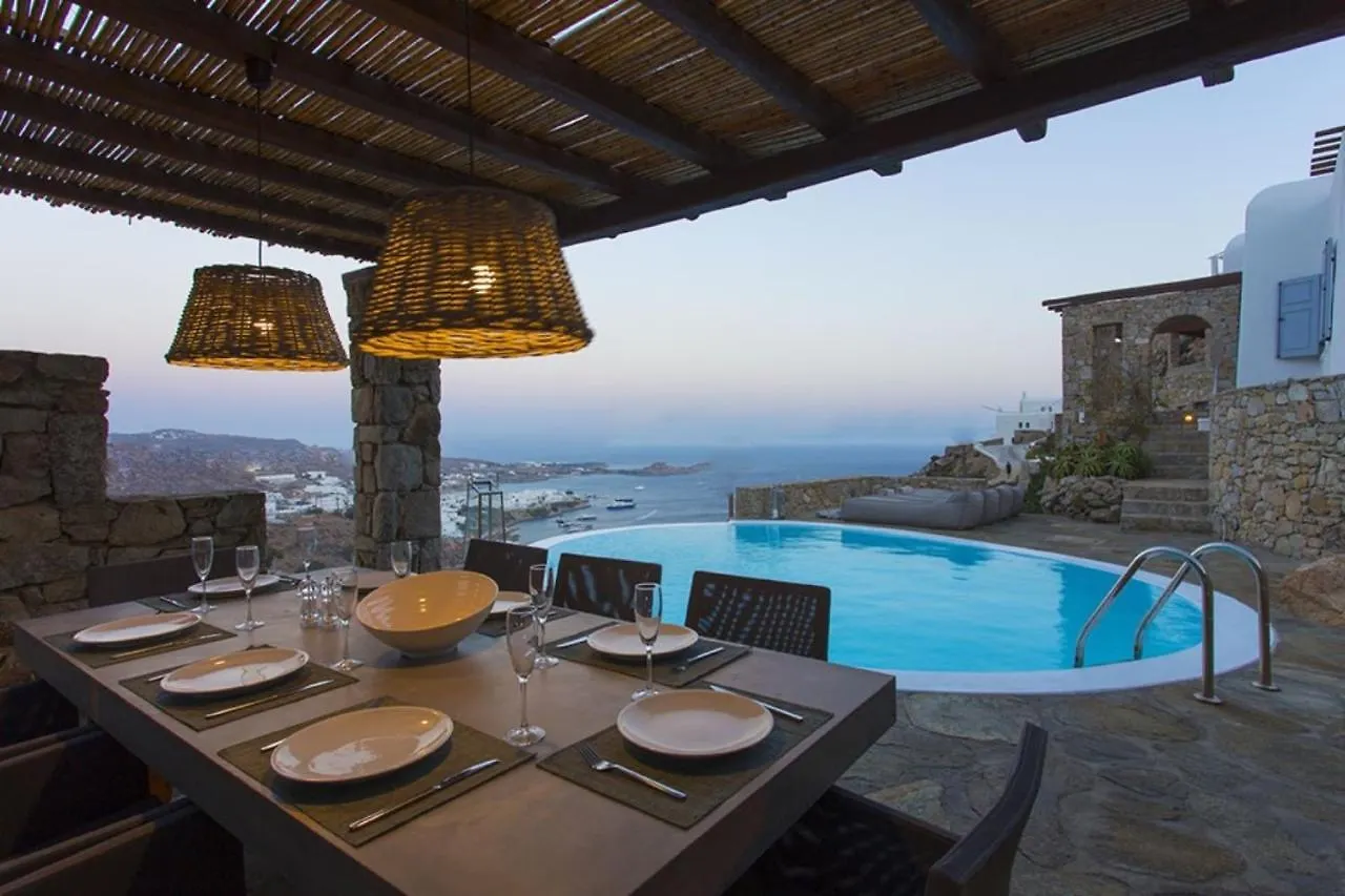 Villa Ammonite With Heated Pool By Diles Villas Psarou  0*, Psarou (Mykonos) Greece